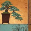 Title: Bonsai Garden Artist: Adam Guan  Medium: Acrylic on Oil Paper Image Number: FA 0556 AG
