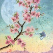 
	Title: Spring Cherry Moon
	Artist: Adam Guan
	Medium: Acrylic on Paper
	Image Number: FA 1974 AG
	Size: 16 x 20
