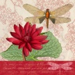 Title: Dragonflies & Water Lilies IArtist: Studio VoltaireMedium: DigitalImage Number: BT 0284 SVSize: 16 x 16
