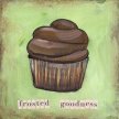 Title: Cupcake II Frosted goodnessArtist: Deborah MoriMedium: Acrylic on CanvasImage Number: FA 0696 DM Size: 10 x 10