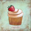 Title: Cupcake V CupcakeArtist: Deborah MoriMedium: Acrylic on CanvasImage Number: FA 0699 DM Size: 10 x 10