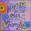 Title:&nbsp;Friends are FamilyArtist: Deborah MoriMedium:&nbsp;Acrylic on Canvas&nbsp;Image Number: FA 2444 DMSize: 24 x 24