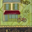 Title: Paris - CafeArtist: Deborah MoriMedium: Acrylic on CanvasImage Number: FA 1632 DMSize: 18 x 24