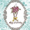 Title: Birthday Lace and Flowers Artist: Studio Voltaire Medium: DigitalImage Number: HL 0044 SV Size: 5 x 7