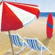Title:  Beach Chairs I
Artist: Studio Voltaire
Medium:  Mixed 
Image Number: GR 2051 SV
Size: 12 x 18