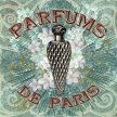 Title: Parfums de Paris I Teal Artist: Studio Voltaire Medium: DigitalImage Number: GR 0150 SV Size: 12 x 12