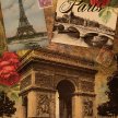 Title: Paris Travel Collage II Artist: Studio Voltaire Medium: DigitalImage Number: GR 0203 SV Size: 16 x 20
