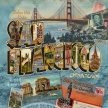 Title: Postcards from San FranciscoArtist: Studio VoltaireMedium: Digital Image Number: GR 0976 SVSize: 16 x 20