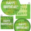Title: Green Birthday SeriesArtist: Deborah MoriMedium: DigitalImage Number: HL 0216 DM