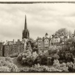 Title: Edinburgh Castle Hill - BWArtist: Tony Stuart Medium: Photography Image Number: PH 0648 TSSize: 16 x 24