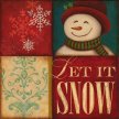 Title: Christmas Inspiration - SnowArtist: Ted ZornsMedium: Acrylic on CanvasImage Number: HL 0179 TZ Size: 16 x 16